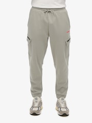 Superdry Grey Tech Logo Cargo Joggers - Image 4 of 7