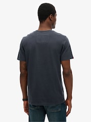 Superdry Blue Vintage Athletic T-Shirt - Image 3 of 6