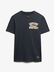 Superdry Blue Vintage Athletic T-Shirt - Image 5 of 6