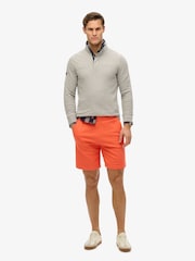 Superdry Pink Essential Logo Jersey Shorts - Image 1 of 7