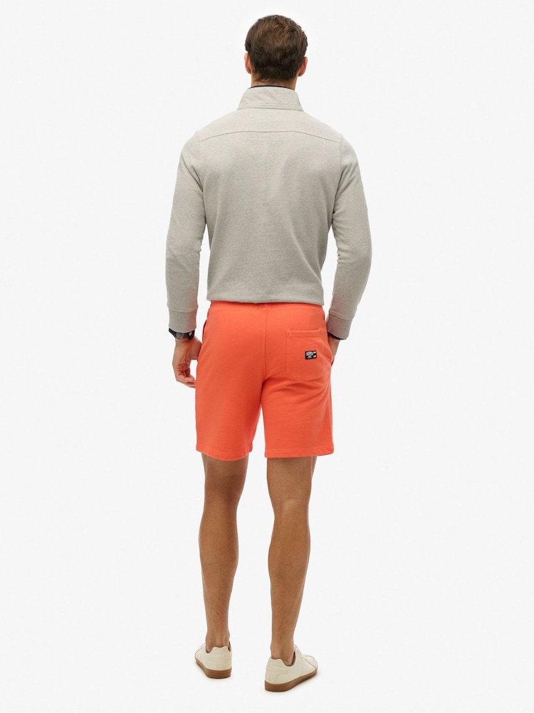 Superdry Pink Essential Logo Jersey Shorts - Image 2 of 7
