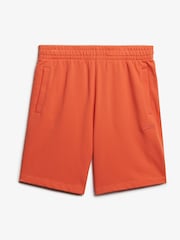 Superdry Pink Essential Logo Jersey Shorts - Image 6 of 7