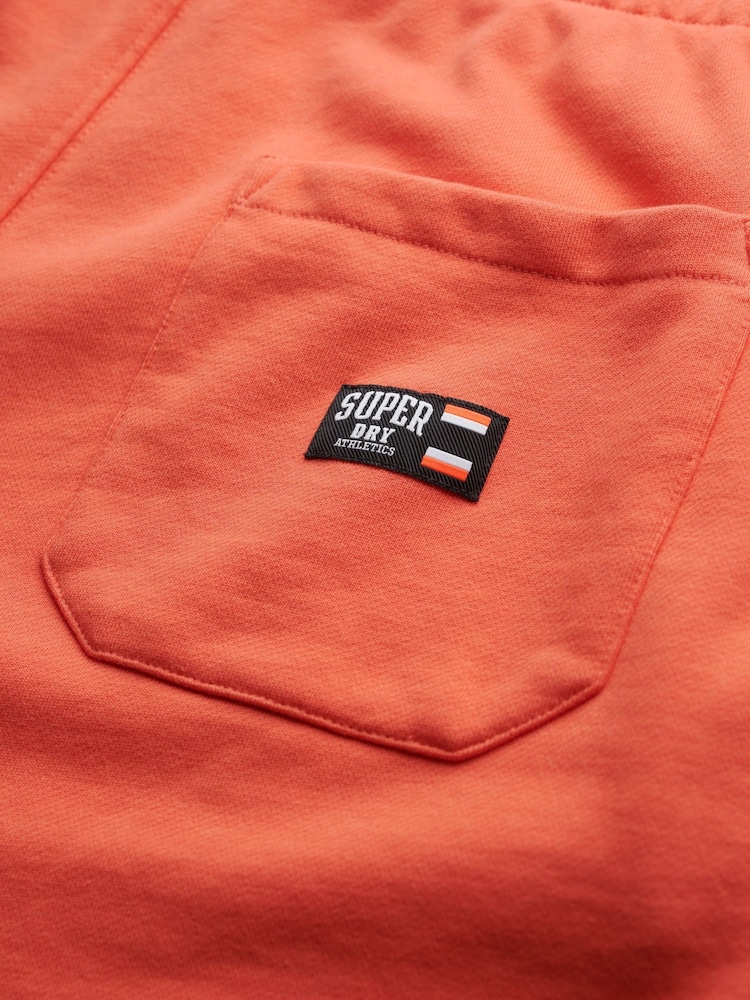 Superdry Pink Essential Logo Jersey Shorts - Image 7 of 7