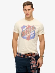 Superdry Relaxed Gasoline Graphic T-Shirt - Slika 1 iz 5