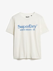 Superdry Venue Metallic Relaxed T-Shirt - Imagen 5 de 6