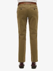 Superdry Green Mid Rise Chinos - Image 4 of 7