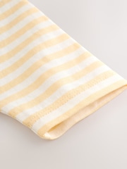 Neutral/Blue Frill Detail Long Sleeve Tops 4 Pack (3mths-7yrs) - Image 10 of 11