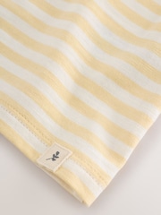 Neutral/Blue Frill Detail Long Sleeve Tops 4 Pack (3mths-7yrs) - Image 9 of 11