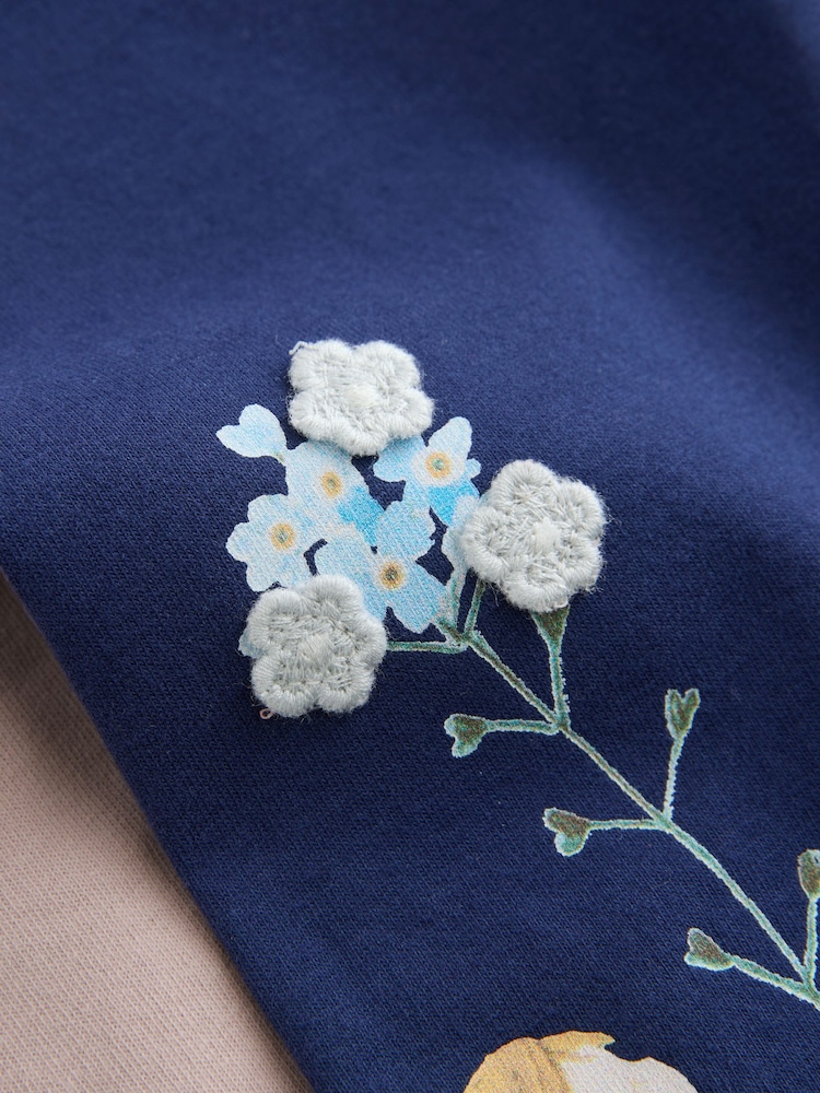 Neutral/Blue Leggings 4 Pack (3mths-7yrs) - Image 9 of 9 Neutral/Blue Leggings 4 Pack (3mths-7yrs) - Image 9 of 9