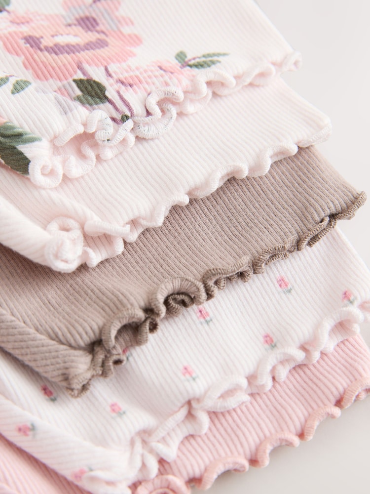 Pink Cycle Shorts 5 Pack (3mths-7yrs) - Image 9 of 9