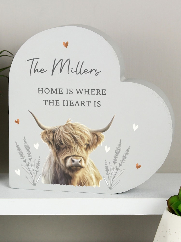 Personalised Highland Cow Dog Bandana by PMC - Image 1 of 2