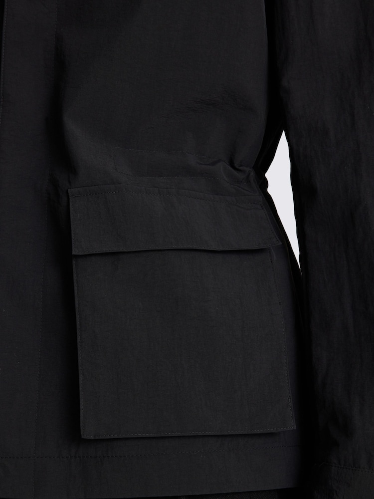 MOSS Black Slim Fit Shawl Lapel Tuxedo Jacket - Image 5 of 5