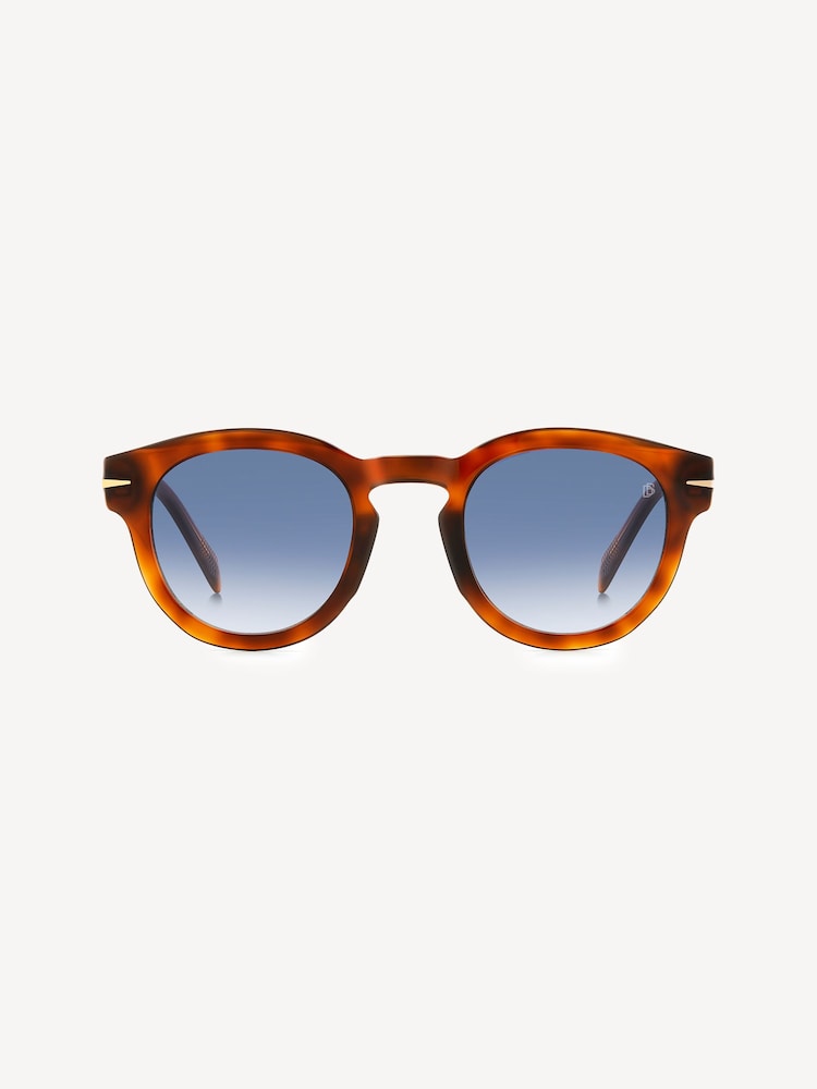 Eyewear by David Beckham Panthos Brown and Havana Sunglasses - Image 2 of 4