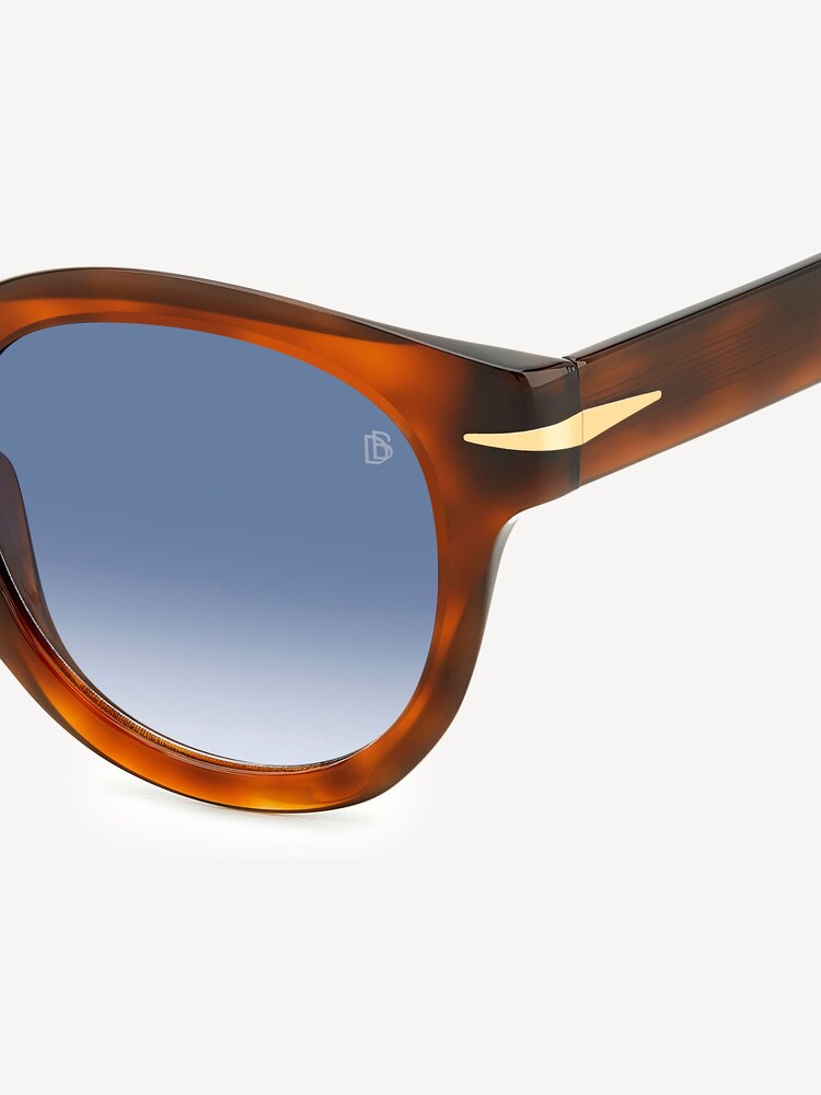 Eyewear by David Beckham Panthos Brown and Havana Sunglasses - Image 4 of 4