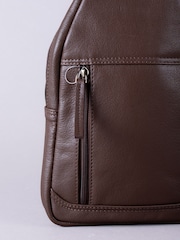 Lakeland Leather Brown Explorer Sling Bag - Image 3 of 8