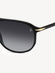 Eyewear by David Beckham Round Black Sunglasses - Image 2 of 4