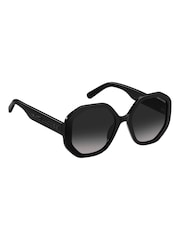 Marc Jacobs Black Round Geometrical Sunglasses - Image 1 of 4