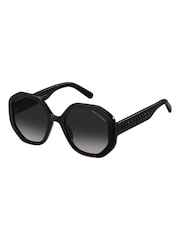 Marc Jacobs Black Round Geometrical Sunglasses - Image 3 of 4