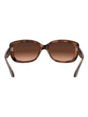 Ray Ban Jackie Ohh Brown Sunglasses - Bild 2 von 11