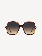 Isabel Marant Black Oversized Squared Sunglasses - Image 1 of 4