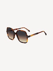 Isabel Marant Black Oversized Squared Sunglasses - Image 3 of 4