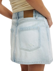 Cotton On Light Blue Original Denim Mini Skirt - Image 4 of 6