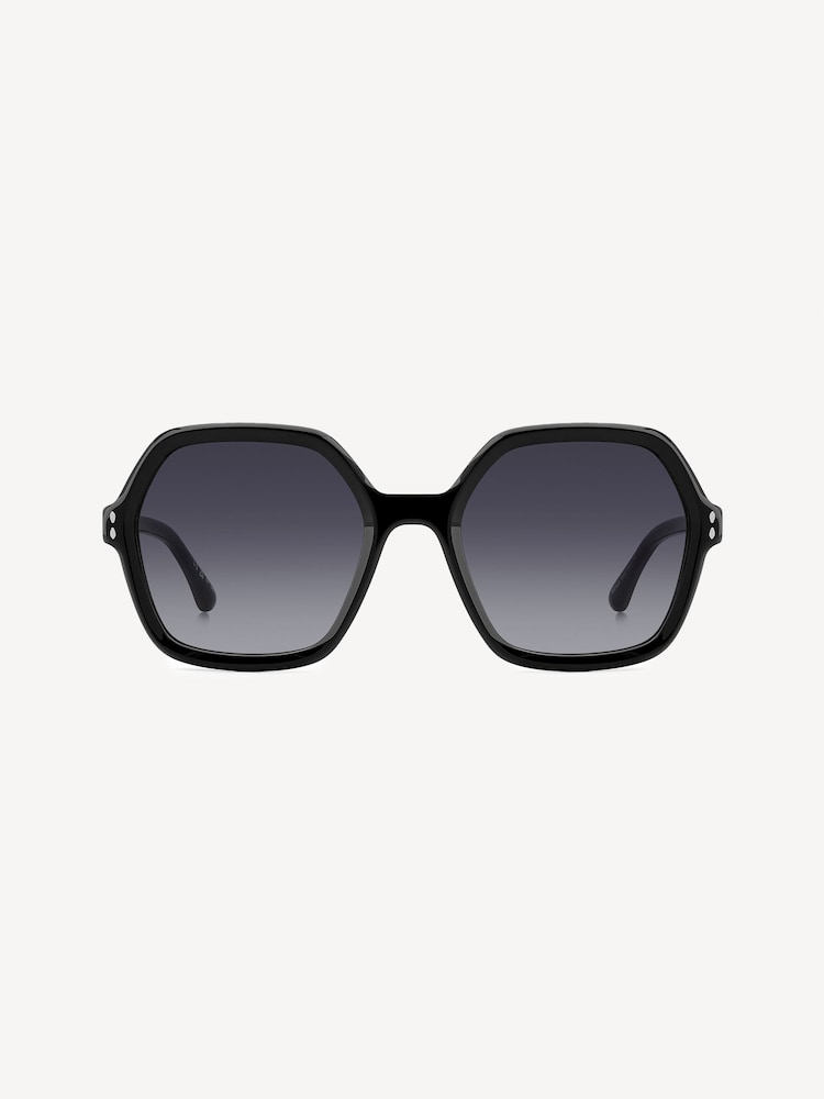 Isabel Marant Black Oversized Square Sunglasses - Image 1 of 4