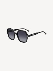 Isabel Marant Black Oversized Square Sunglasses - Image 3 of 4