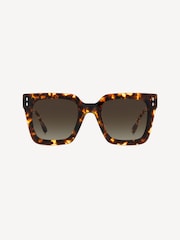 Isabel Marant Black Oversized Geometrical Sunglasses - Image 2 of 4