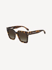 Isabel Marant Black Oversized Geometrical Sunglasses - Image 3 of 4