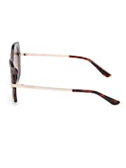 Guess Round Brown Sunglasses - Image 4 of 9