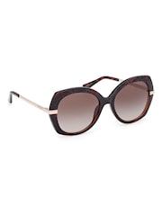 Guess Round Brown Sunglasses - Image 7 of 9