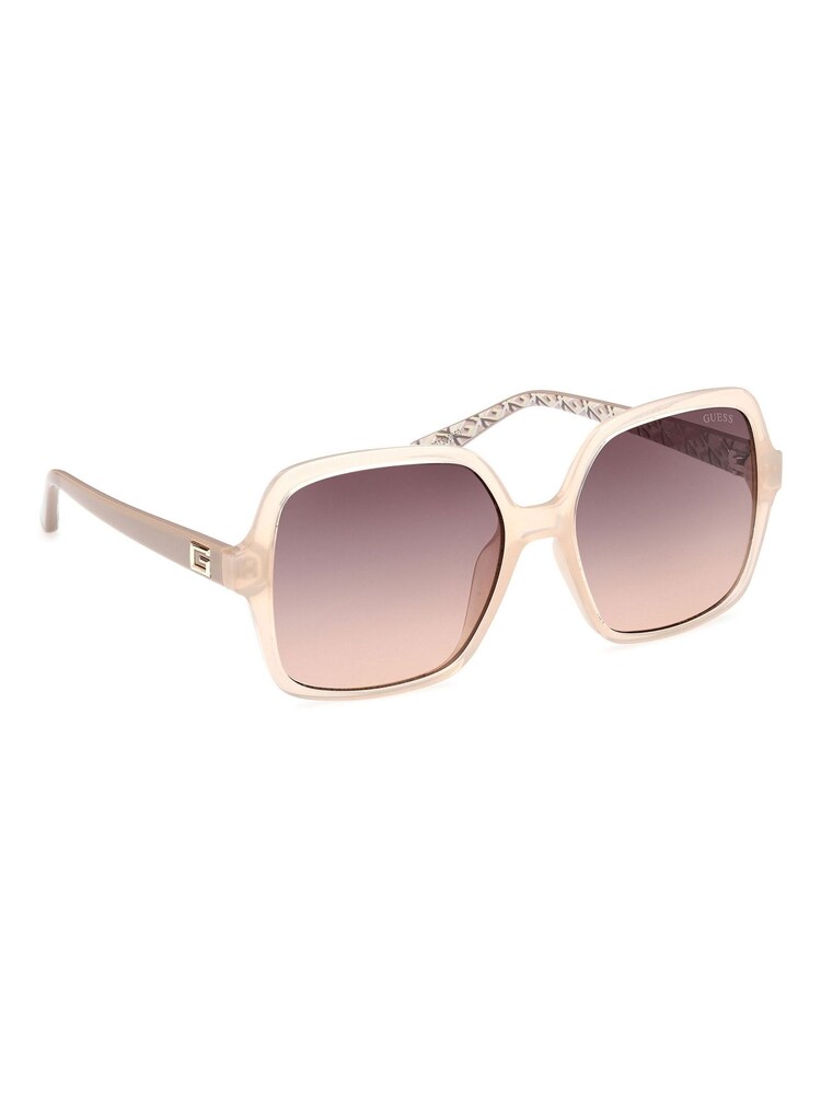 Guess Natural Oversized Shiny Sunglasses - Image 11 of 11 Guess Natural Oversized Shiny Sunglasses - Image 11 of 11