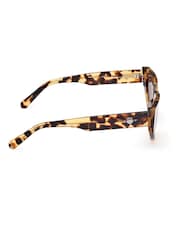 GANT Brown Cat Eye Sunglasses In Blonde Havana - Image 7 of 8