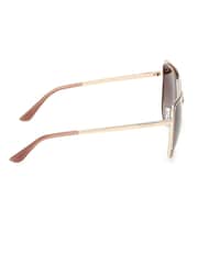 Guess Gold Tone Metal Cat Eye Sunglasses - Image 8 of 9