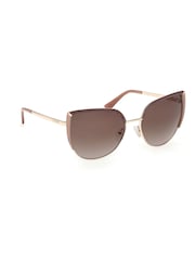 Guess Gold Tone Metal Cat Eye Sunglasses - Image 9 of 9