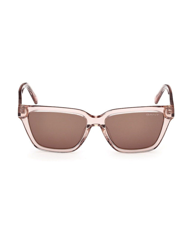 GANT Cream Square Sunglasses - Image 1 of 8 GANT Cream Square Sunglasses - Image 1 of 8