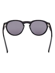 GANT Black Gant Round Shiny Black Sunglasses - Image 2 of 8