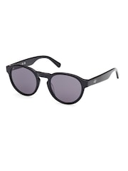 GANT Black Gant Round Shiny Black Sunglasses - Image 3 of 8