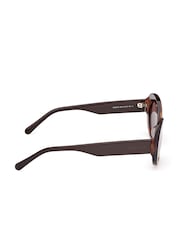 GANT Brown Oval Sunglasses In Dark Havana - Image 7 of 8