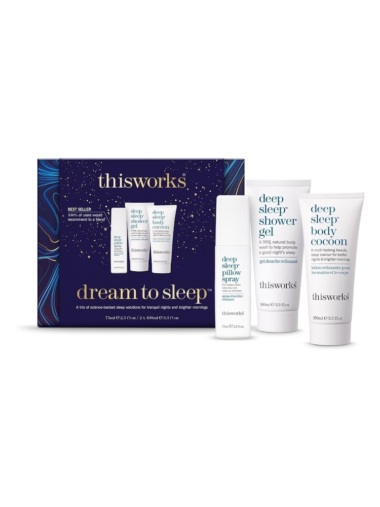 This Works Dream To Sleep Gift Set (Worth £62) - Image 1 of 8 This Works Dream To Sleep Gift Set (Worth £62) - Image 1 of 8