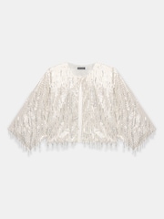 Mint Velvet Embellished Sequin Jacket - Imagen 7 de 8