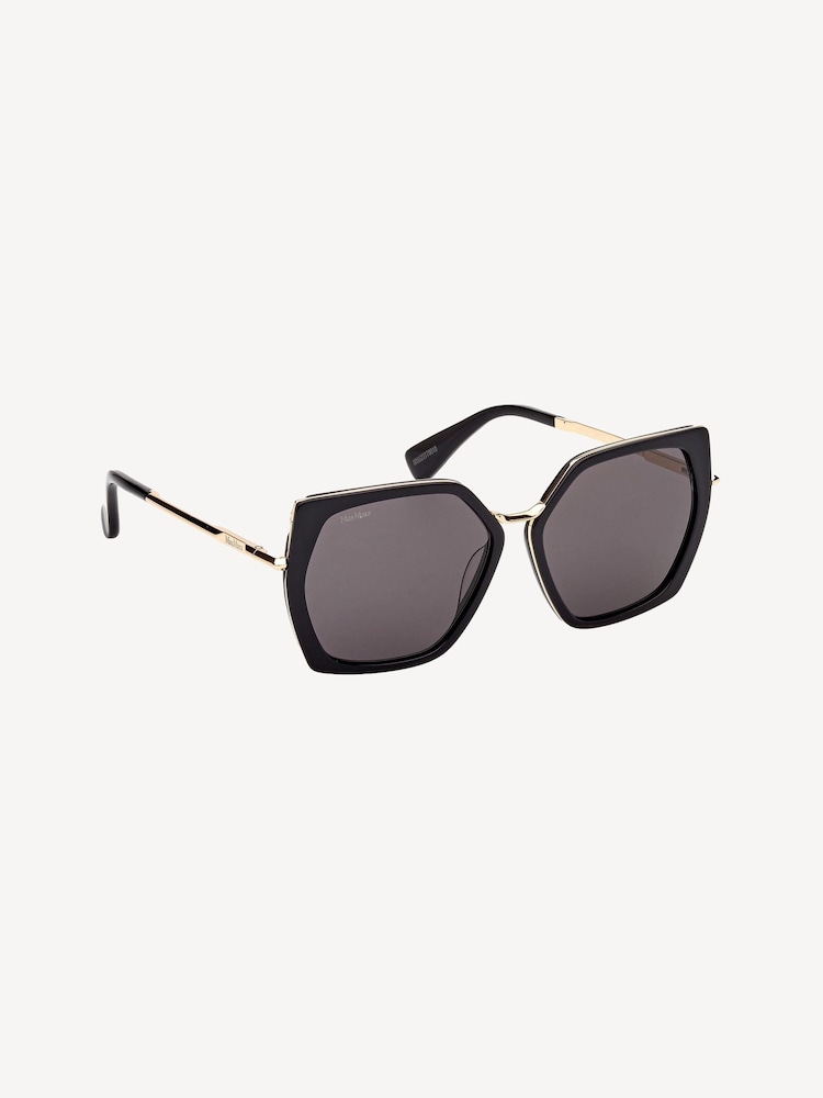 Max Mara Square Black Sunglasses - Image 1 of 8