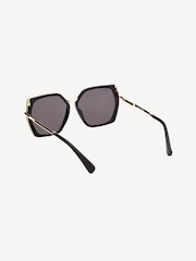 Max Mara Square Black Sunglasses - Image 5 of 8