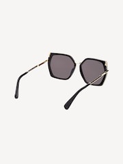 Max Mara Square Black Sunglasses - Image 7 of 8