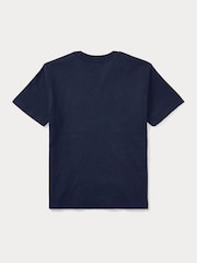 Marine - Polo Ralph Lauren T-Shirt aus Jersey - Bild 7 von 7
