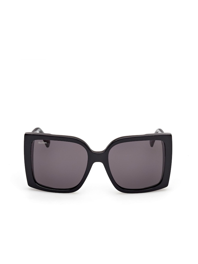 Max Mara Modern Shiny Black Sunglasses - Image 2 of 9 Max Mara Modern Shiny Black Sunglasses - Image 2 of 9
