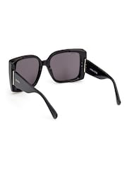 Max Mara Modern Shiny Black Sunglasses - Image 6 of 9