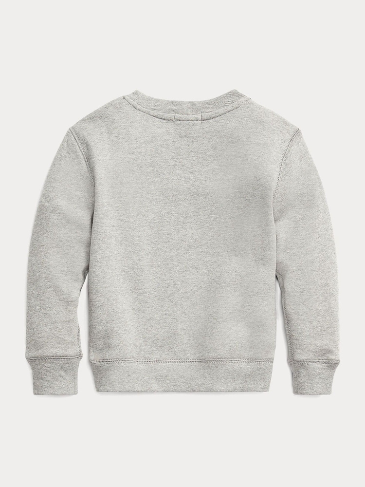 Polo Ralph Lauren Grey Jersey Logo Sweatshirt - Image 6 of 6 Polo Ralph Lauren Grey Jersey Logo Sweatshirt - Image 6 of 6