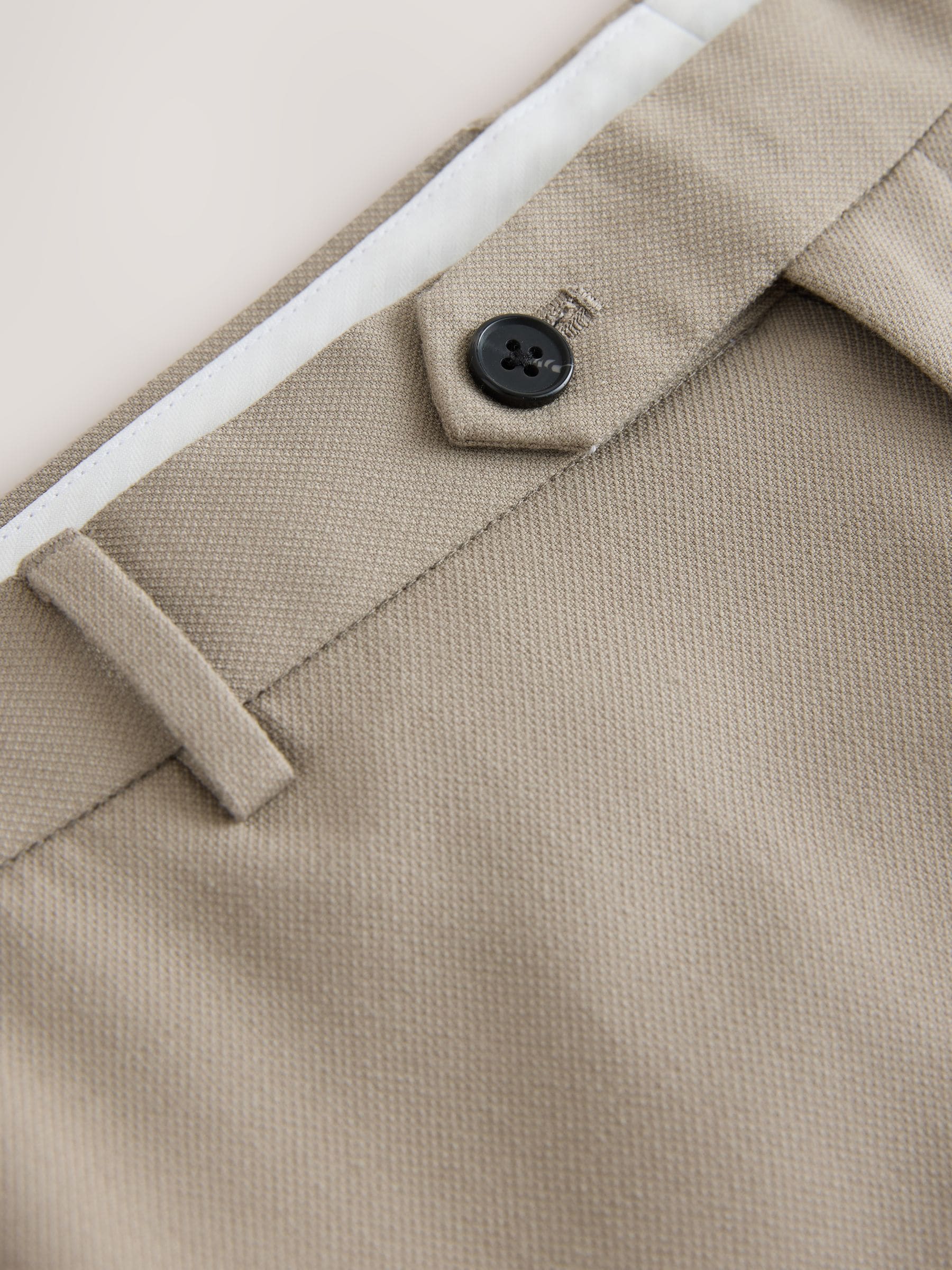 Buy Stone Slim Fit Textured Suit Trousers from the Next UK online shop